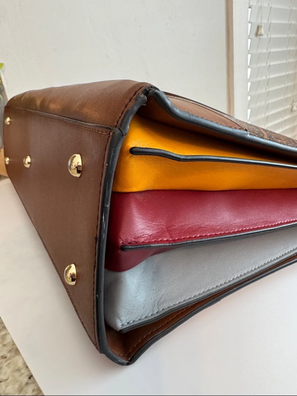 Bostanten Stroud Vintage Leather Briefcase - Picture 7 of 14